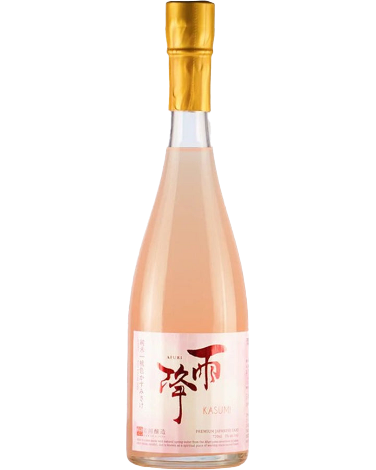 雨降 純米桃色 かすみさけ KASUMI